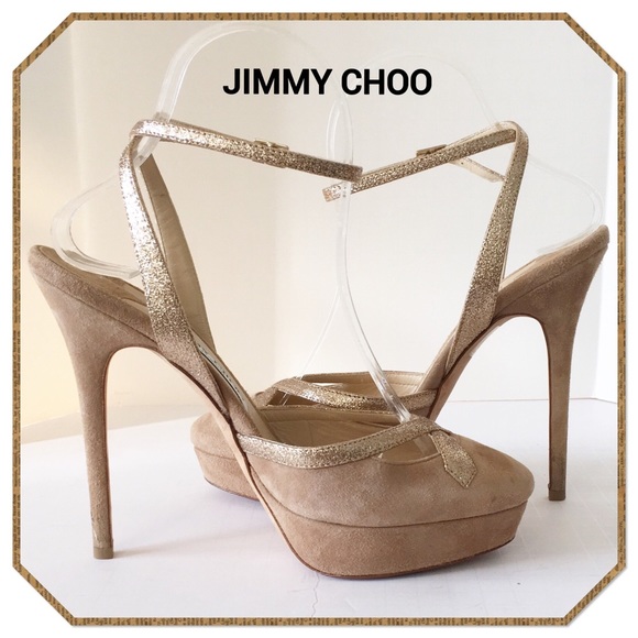 Jimmy Choo Shoes - Jimmy Choo Ankle Strap Platforms
